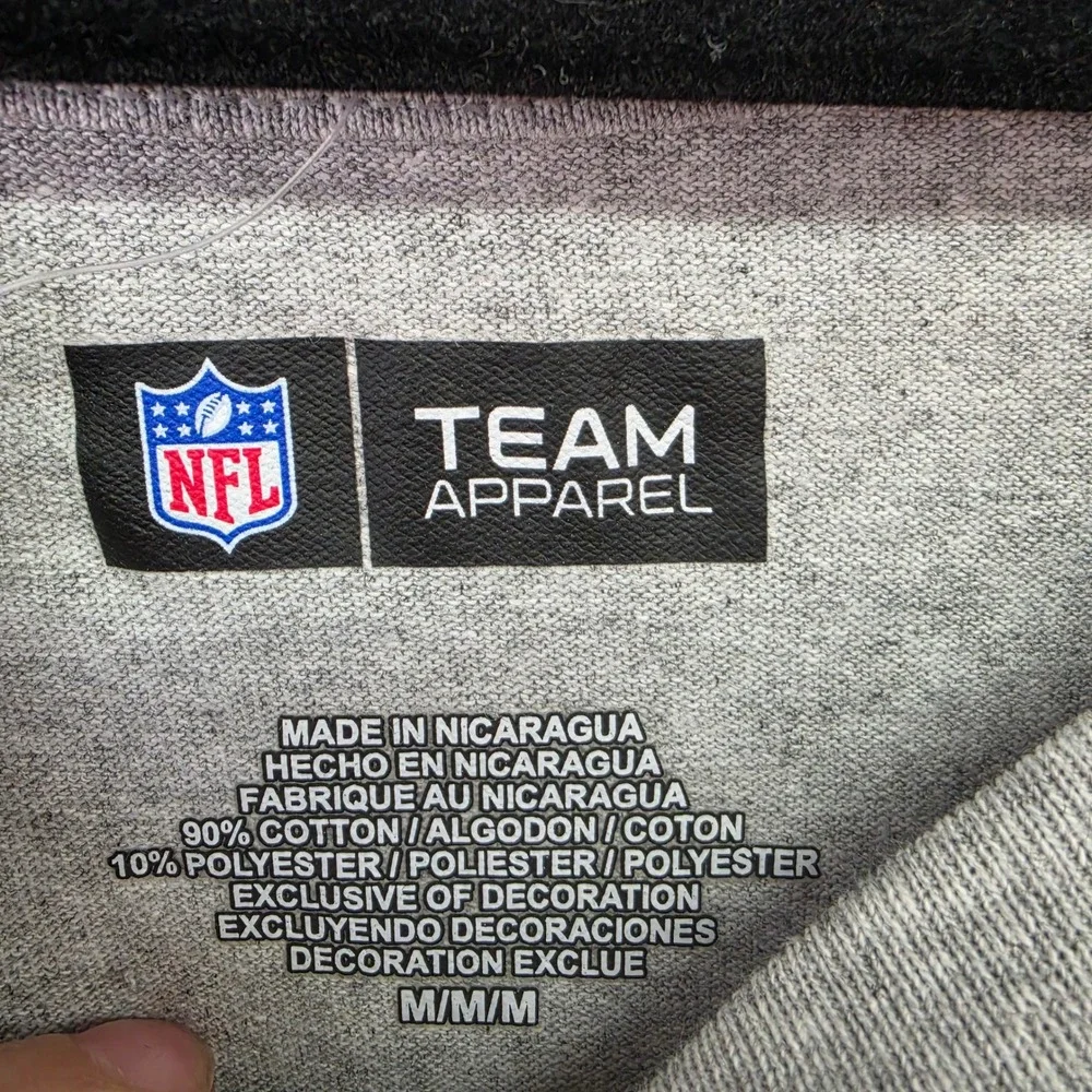NWT M NFL Team Apparel New Orleans‎ Saints Mens Gray Graphic T-Shirt